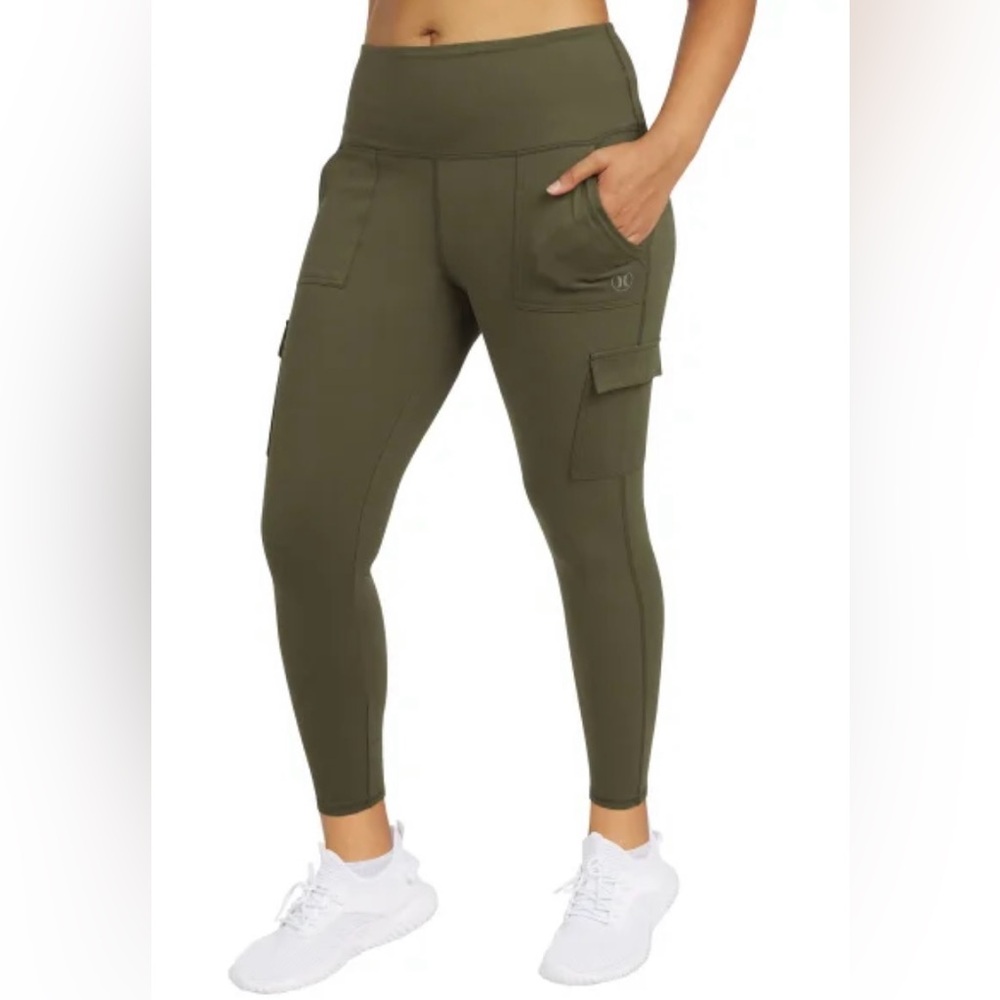 Olive Green Women’s Cargo Leggings - NWT